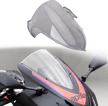 Motorcycle Accessories Acrylic Front Windshield Fit for Aprilia RS457 Wind deflectors 2024 2025 Smoky