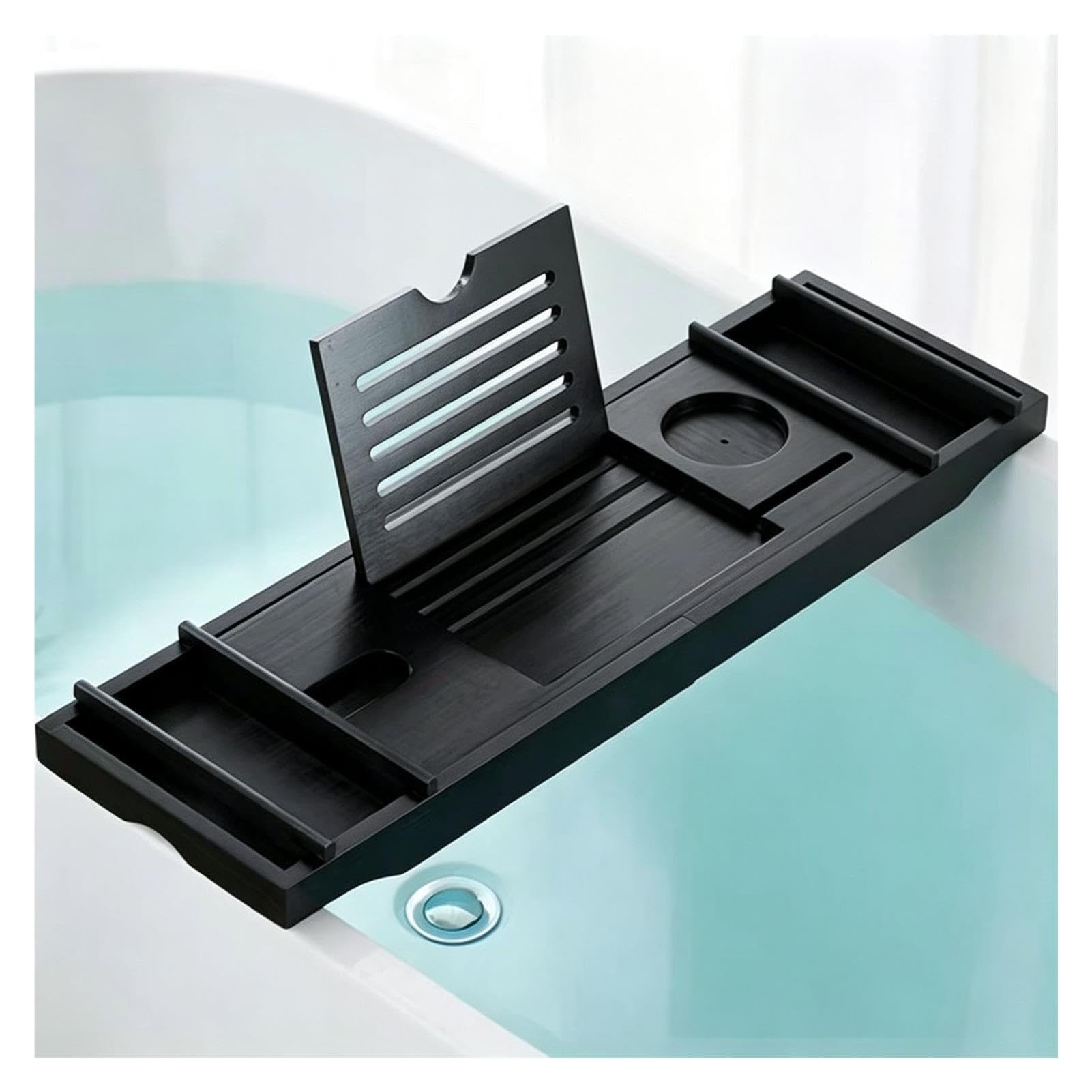 Bandejera Bañera Bambú, Organizador Bano Extensible