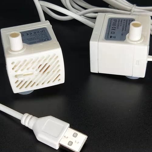 Miniatura 4 de JOEBO Bomba sumergible eléctrica HD-118 3W DC 5V 130LH USB Bomba de agua Fuente de paisaje impermeable sin escobillas sumergible Mini bomba