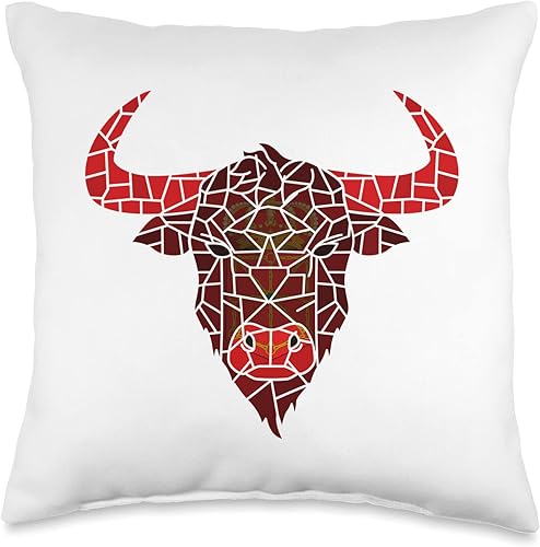 Vista 5 de Diseños San Fermín Bull Navarra Flag Disguised St Fermín Pride Viva San Fermín - Almohada de 18 x 18 pulgadas, multicolor
