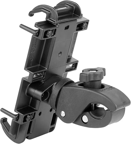 Miniatura 4 de RAM MOUNTS Soporte de teléfono grande de agarre rápido con RAM-HOL-PD4-400-1U de bajo perfil