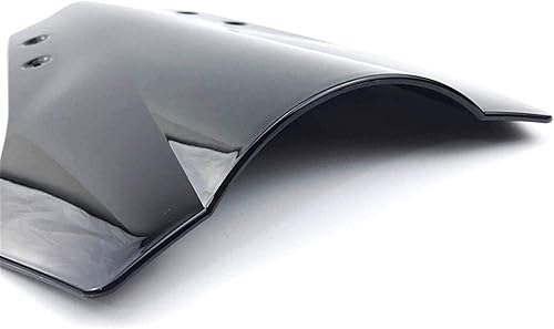 Miniatura 3 de Parabrisas de motocicleta compatible con Yamaha MT-09 Tracer MT09 FJ09 FJ-09 2015 2016 15 16 parabrisas negro doble burbuja MT 09 FJ 09 2015 2016