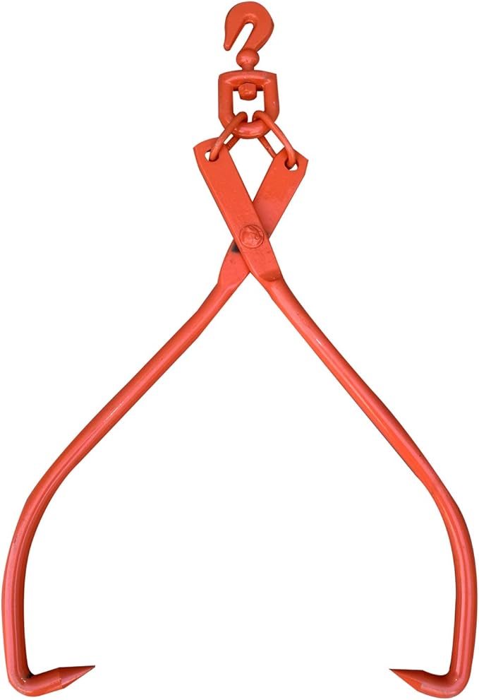 Skidding Tongs Log Lifting / Swivel Dragging Steel Tongs