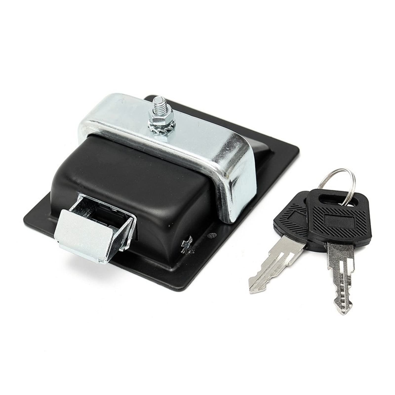 RV Camper Car Entry 4 szt. Uchwyt zamka drzwi stop aluminium z kluczami zestaw bezpieczeństwa zabezpieczenie przed kradzieżą przyczepa kempingowa mechaniczne zamki do drzwi, Akcesoria do samochodów k