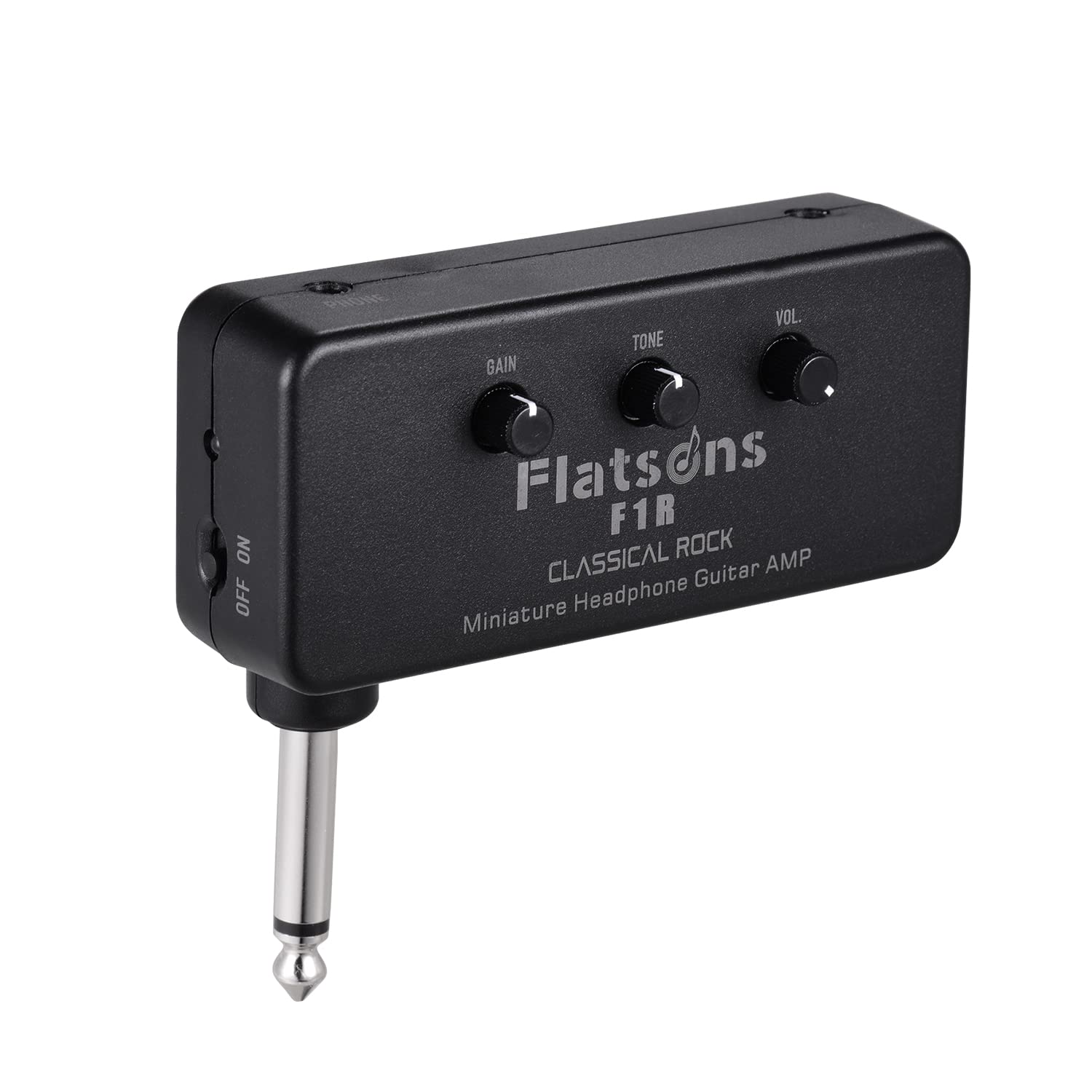 DFHJ F1R Mini Headphone Guitar Amp with 3.5mm Headphone Jack AUX Input Plug-and-Play