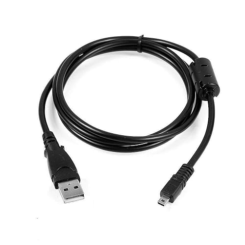 Miniatura 2 de Cable de datos de cargador de cámara USB de 4 pies para Nikon Coolpix L19 L20 L100 S620 UC-E6