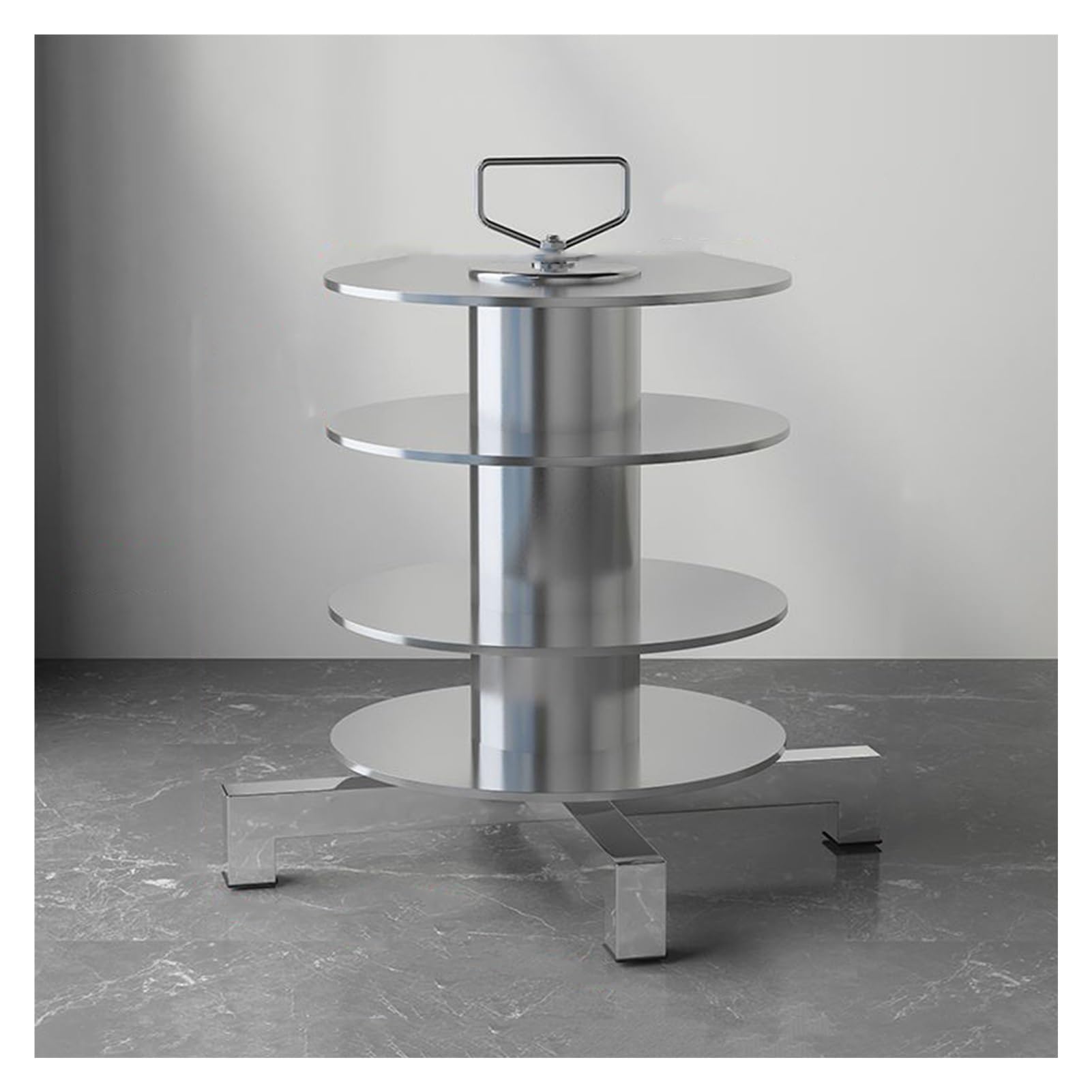 Dispensador y soporte para cables con rotación fluida y alta resistencia
