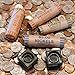 150 Coin Wrappers Made in USA & Crimper Wrapper Sealer Tool - Durable Preformed Paper Tubes - Coin wrappars Assorted Rolls Sizes - 60 Quarters, 30 Pennies, 30 Nickels and 30 Dimes Coin Sleeves
