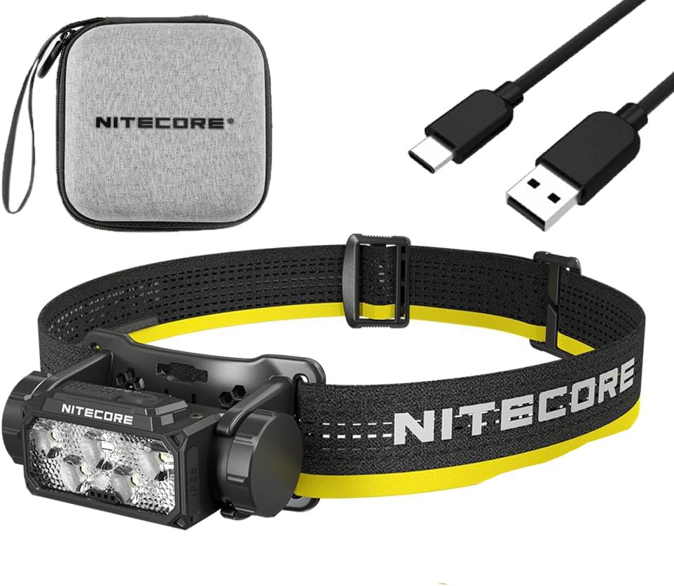 Amazon.com: Nitecore HC60 UHE Rechargeable LED Headlamp 1600