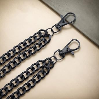 OEHEDOU Heavy Duty Pants Chain Wallet Chains For Men Jean Chain Wallet Chains Hip Hop Pocket link Bag link Replacement Purse Accessories Purse Strap Handbag Charm Accessories Belt links For Pants