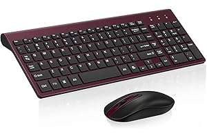 CiMeTech MK295 Silent Wireless Combo - EasyTyping KF10 Keyboard and Mouse