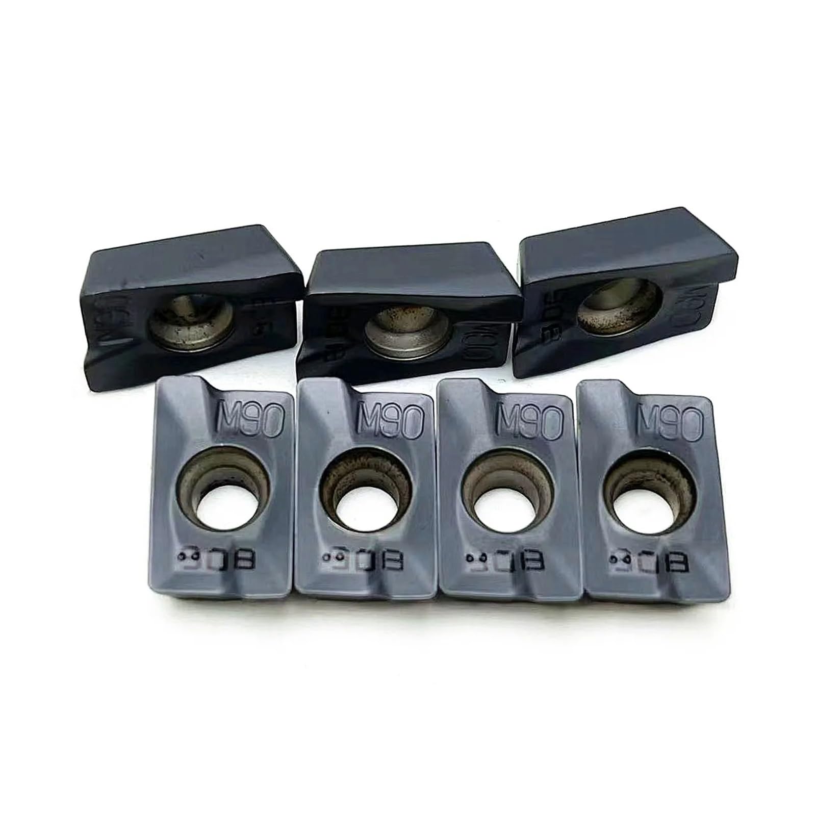 10 Uds. Herramienta De Torneado Agujero Interior Hombro Cuadrado Inserción Fresado Metal