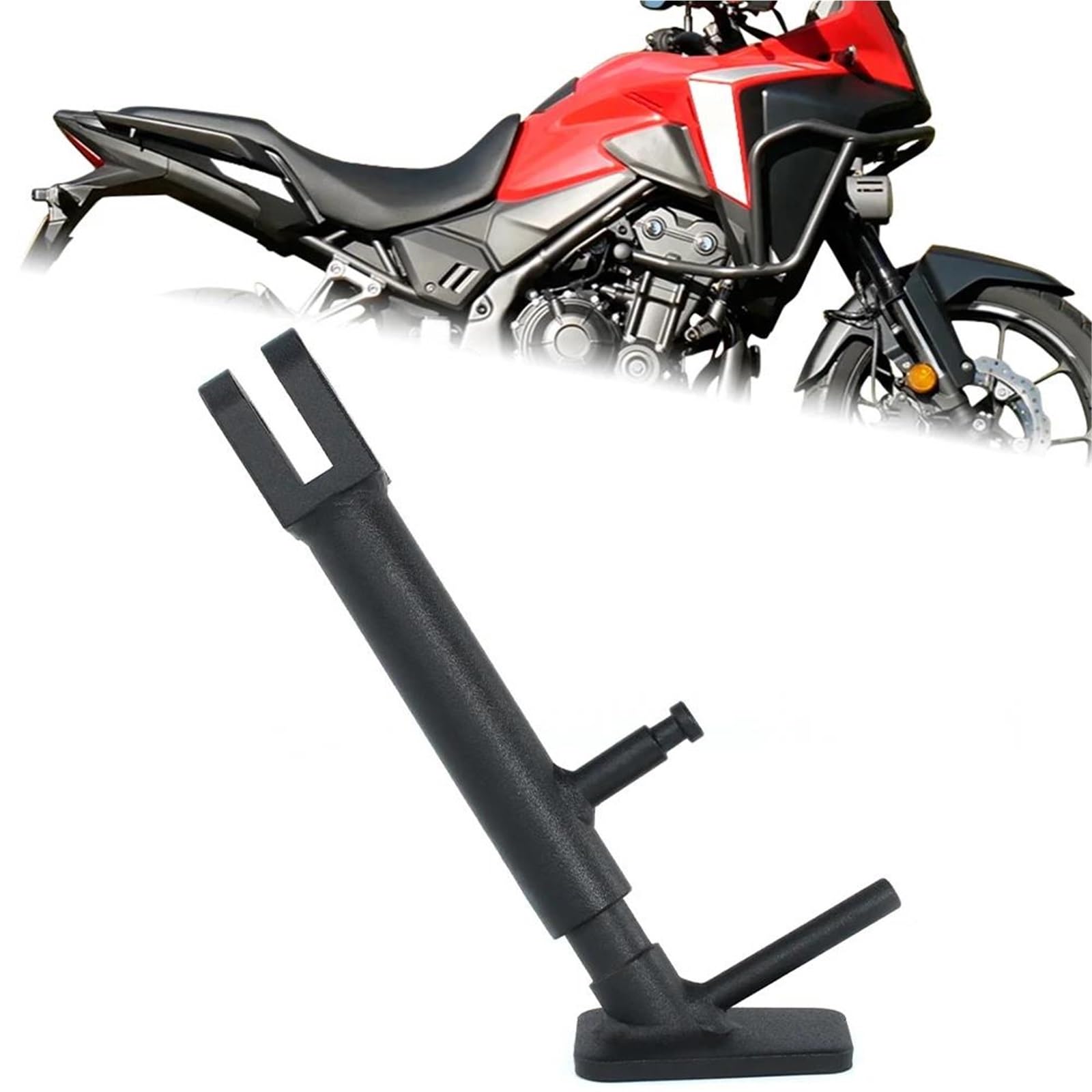 Rivestimenti Laterali Cavalletto Moto Staffa di Parcheggio Cavalletto Regolabile Cavalletto Laterale per CB500F CB500FA CBR500R CBR500RA CB500X / XA