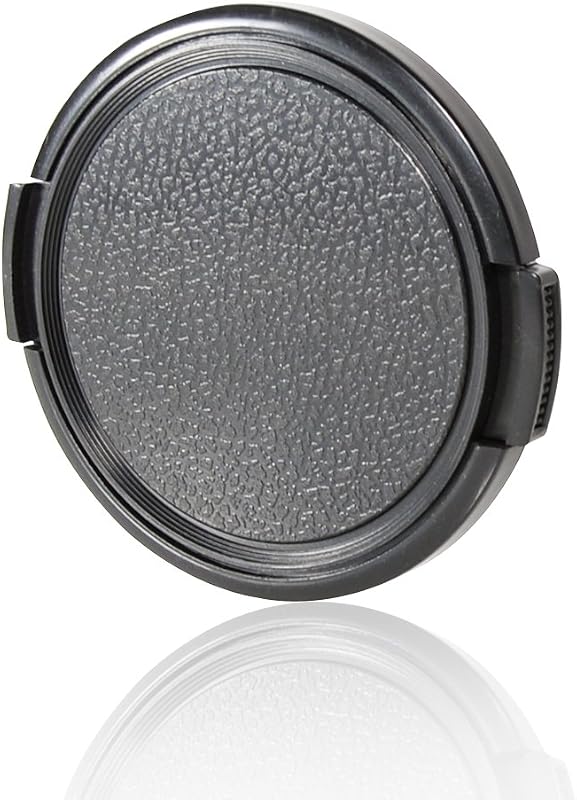 Sides Pinch Snap-On Front Lens Cap/Cover Compatible with Canon, Nikon, Sony, Fujifilm Pentax All DSLR Lenses (49 MM)