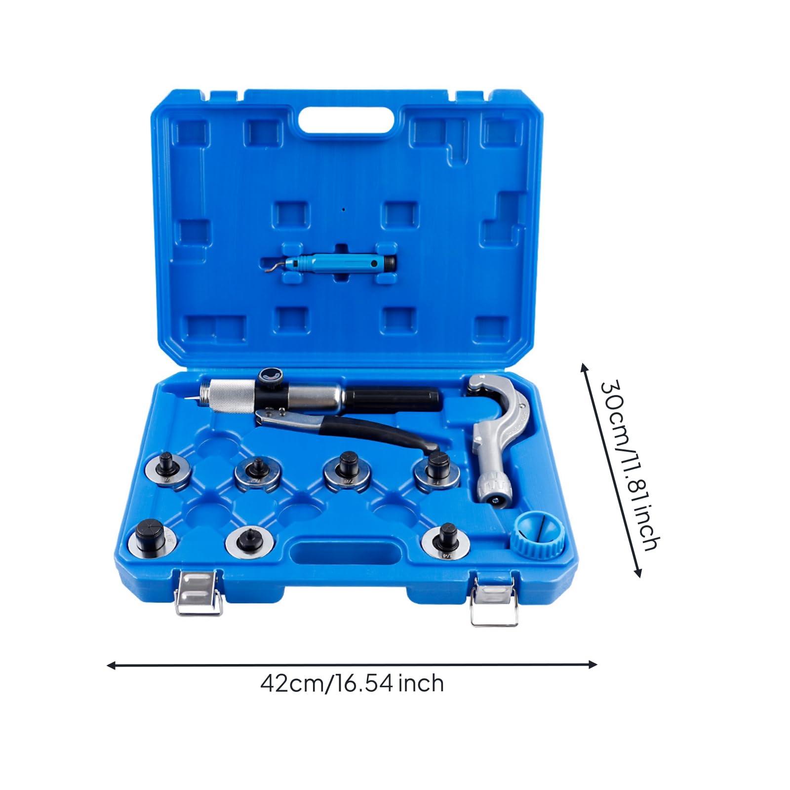 Kit Abocardado Tubos con Estuche Ahorra Trabajo Kit Abocardado Tubos con Cizalla Versátil para Climatización