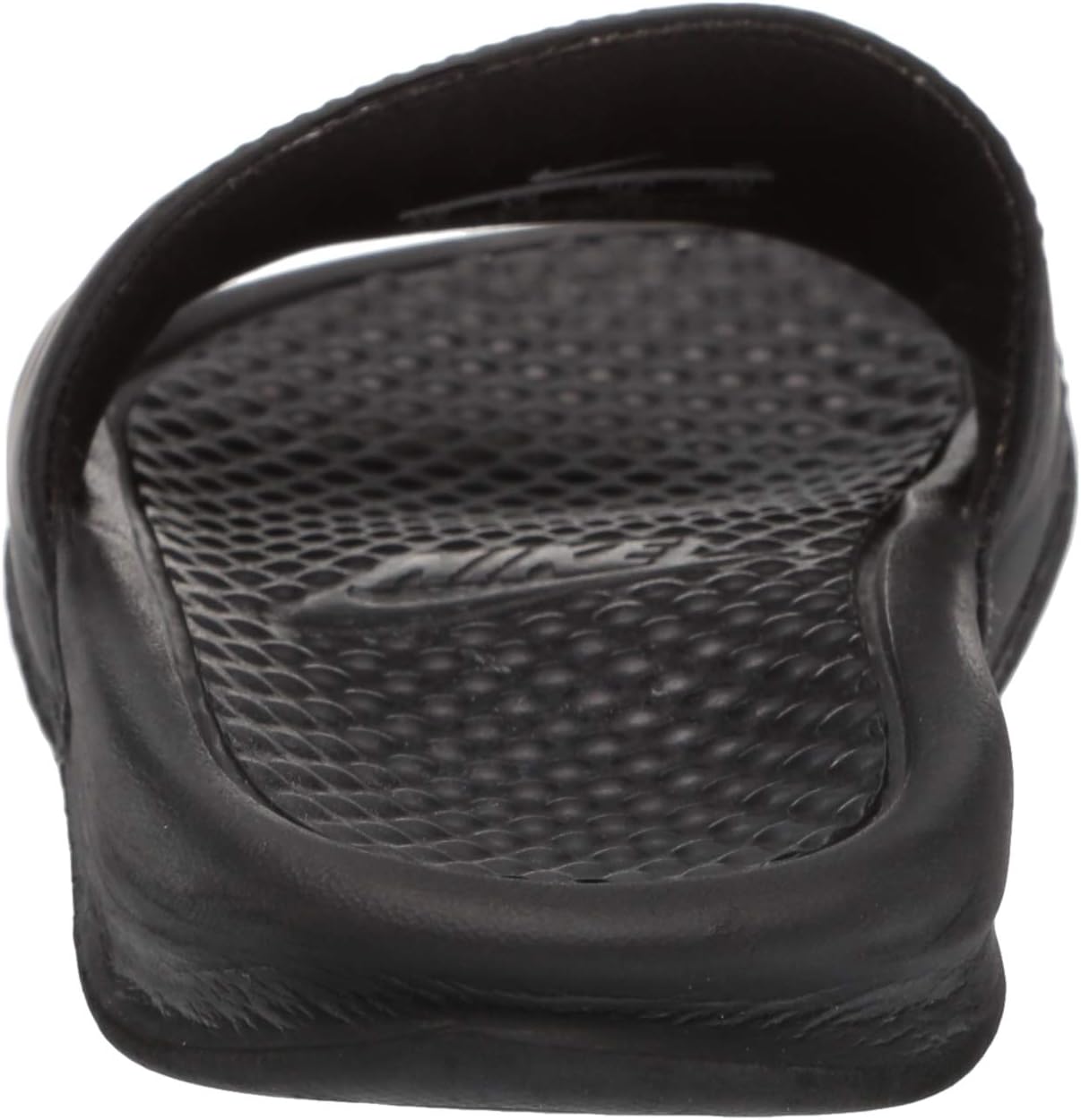 NIKE Men's Benassi Just Do It Sandal, black/black, 11 D US