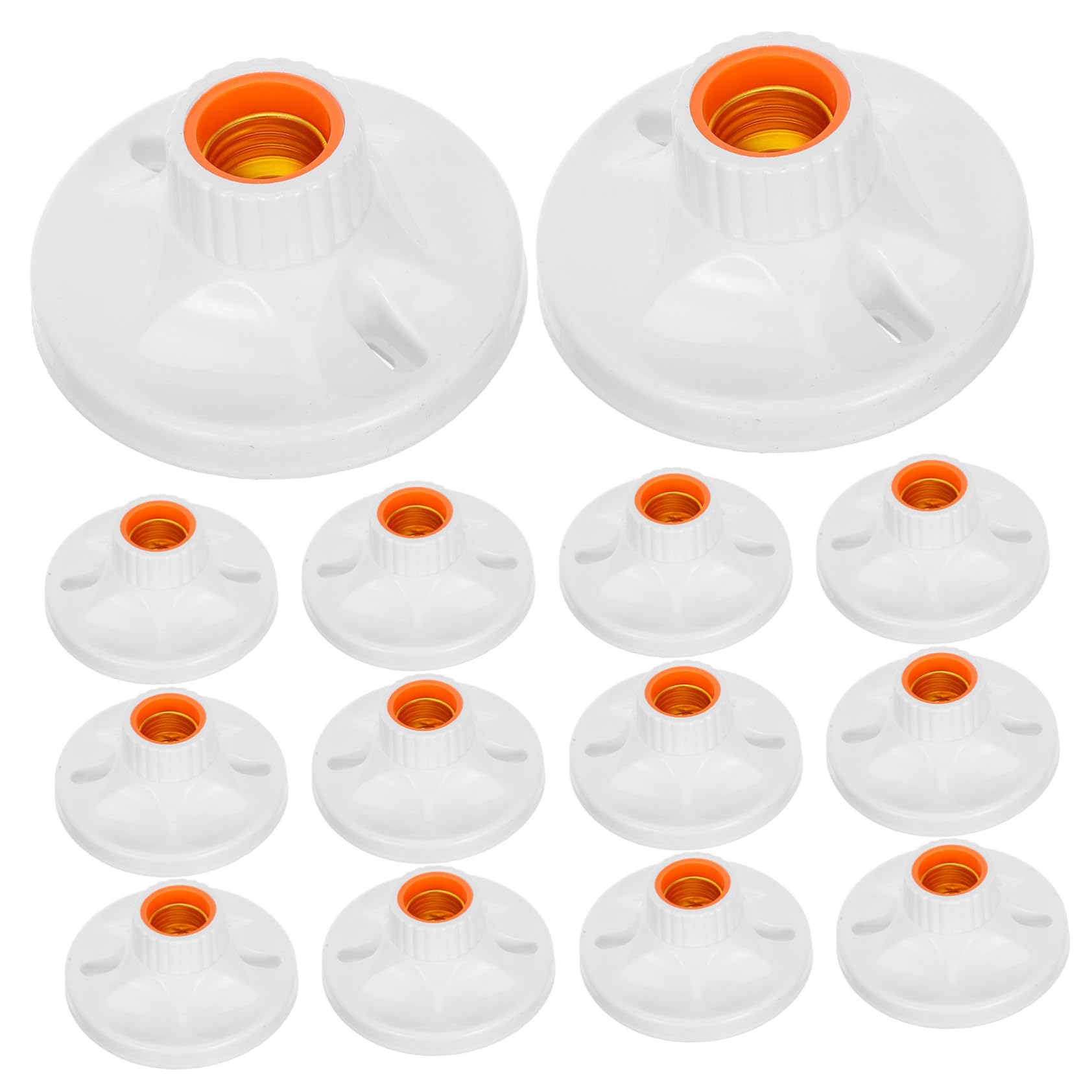Douilles D'ampoule E27 et Luminaires Décoratifs Lot de 24 en Pp et Cuivre, Haute Puissance et Stabilité, Adaptées pour Applications Résidentielles