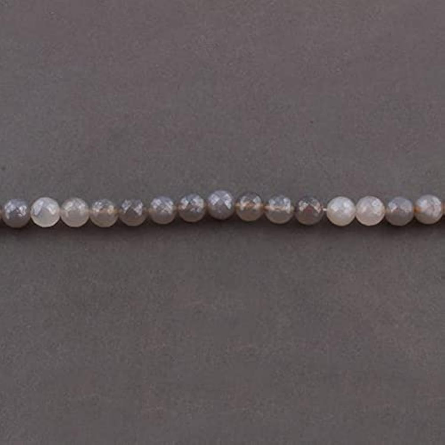 Chalcédoine grise 10mm perles de qualité supérieure pour collier haut de gamme