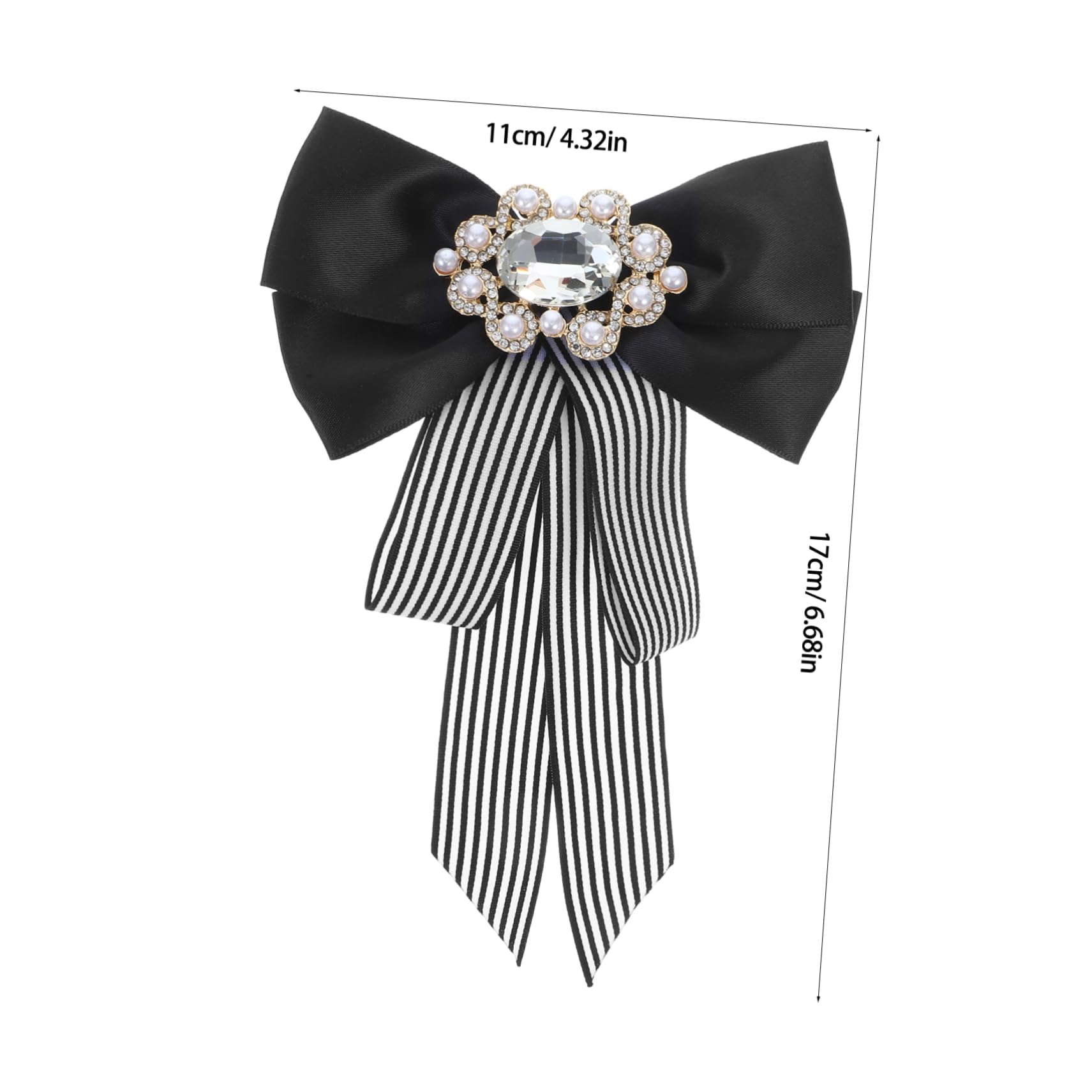 Homoyoyo Bow Tie for Men Women Pre-tied Bowknot Elegant White Neck Tie Accessory