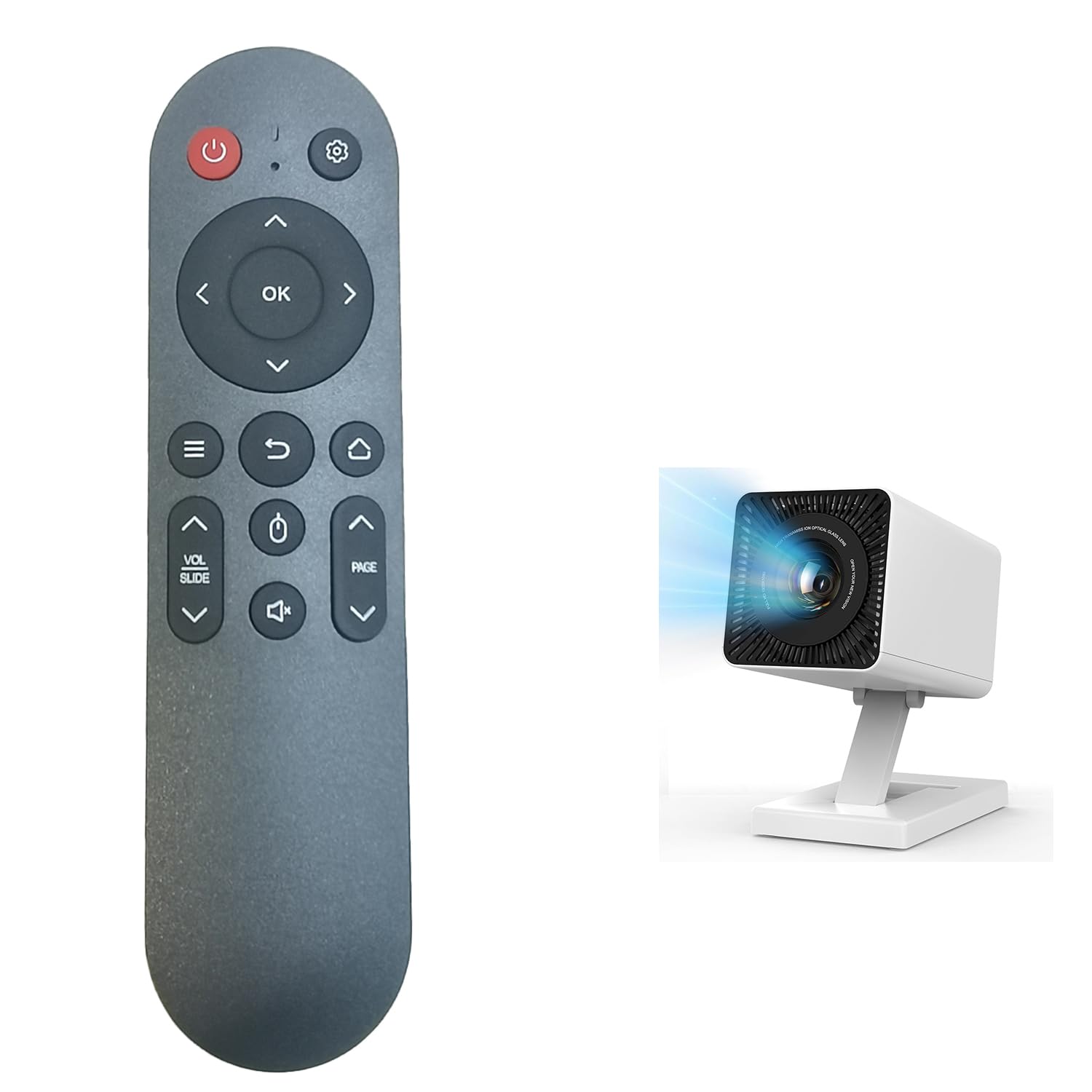 Amazon.co.jp: RUOYINKEリモコン。Maypug P3 Miniプロジェクターに対応