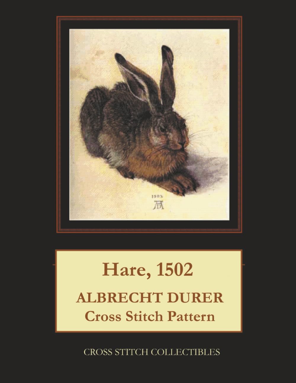 Hare, 1502: Albrecht Durer Cross Stitch Pattern