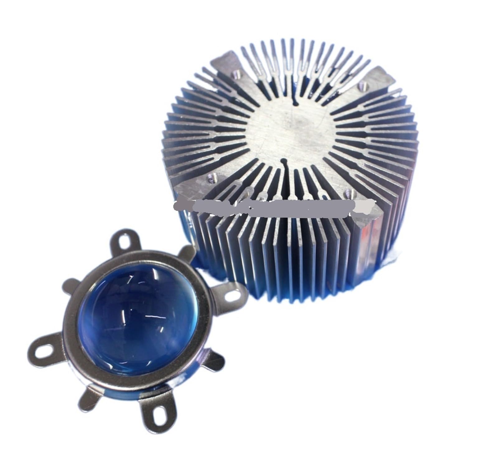 Dissipateur thermique aluminium 90x40mm pour LED 20W à 100W
