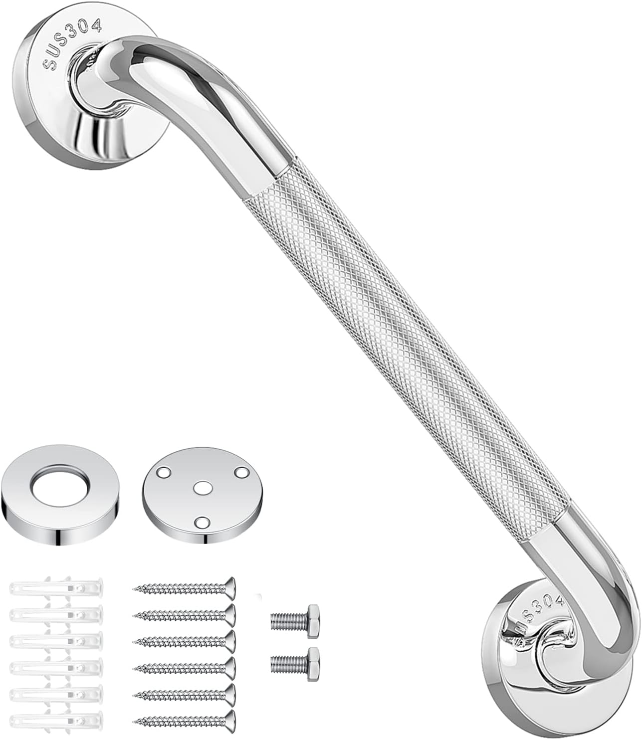 Textured Grab Rails Amazon.com: Carex Textured Grab Bars for Bathtubs and Showers - Grab ...