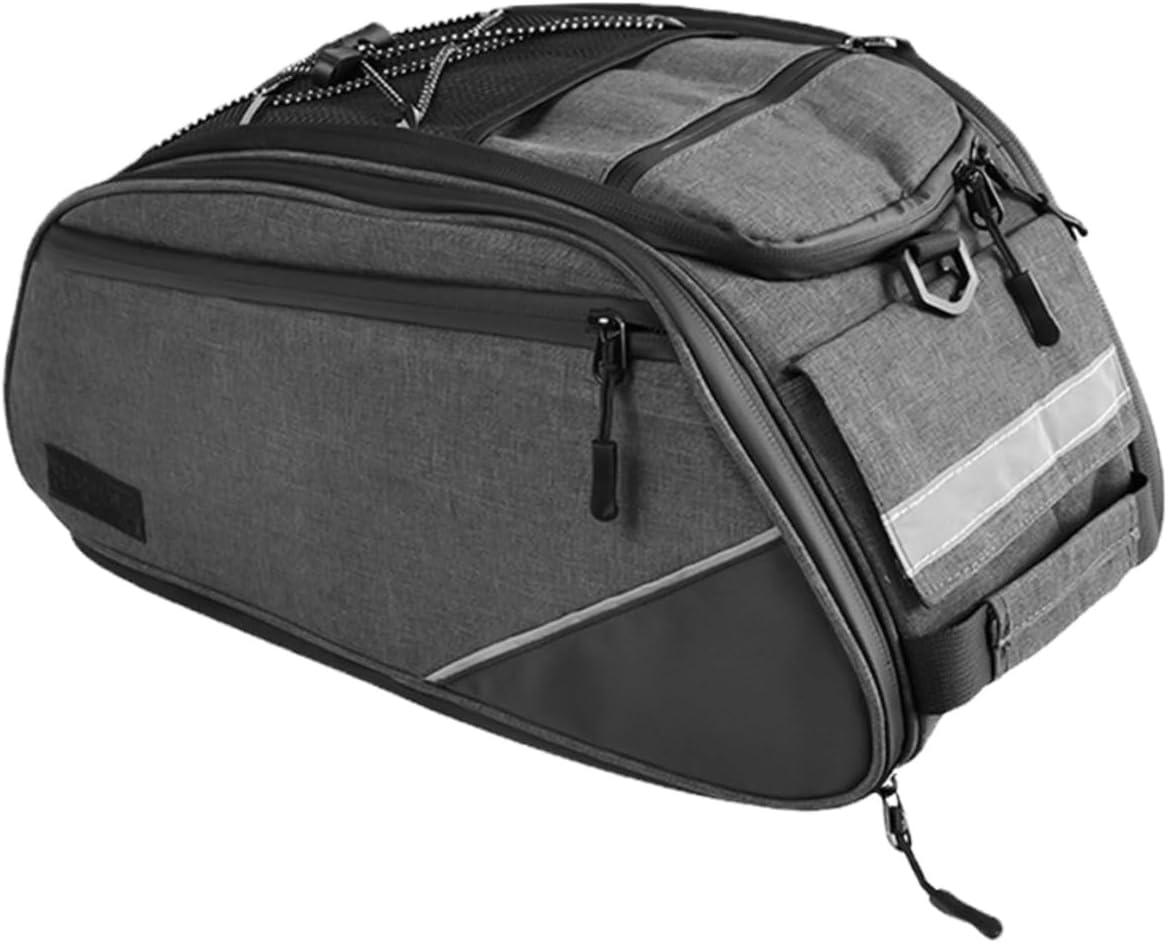 POPETPOP Bike Storage Bag Rear Seat Pouch for Large Capacity Cycling Accessory Easy to Install Material for Outdoor Travel