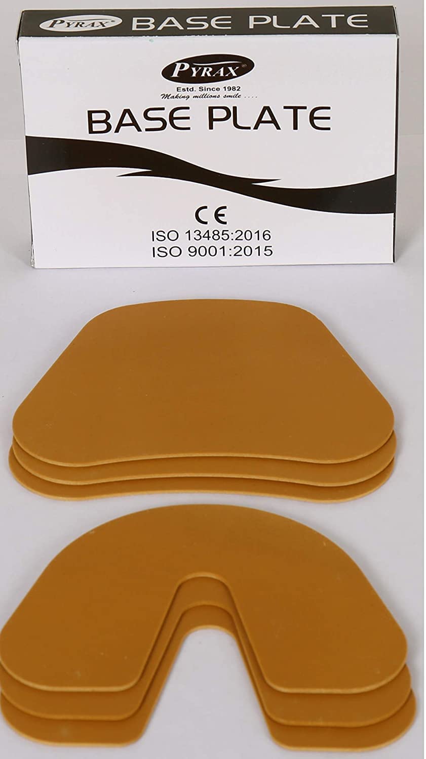 Dental Base Plate 3 Upper / 3 Lower Use Only Dentist-image-17