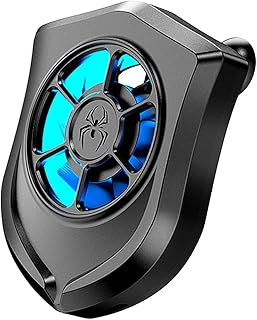 Cellphone Cooler, Phone Cooling Fan, Semiconductor Phone Cooler, Noiseless Phone Cooling Device, Mobile Phone Radiator Fan Or Playing Games and Watching Videos