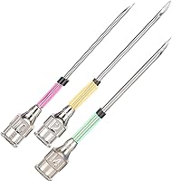 Vista 3 de Aguja de punzón, aguja ultra punzón, aguja de acero para bordado, juego de agujas de punzón para tejer con mango