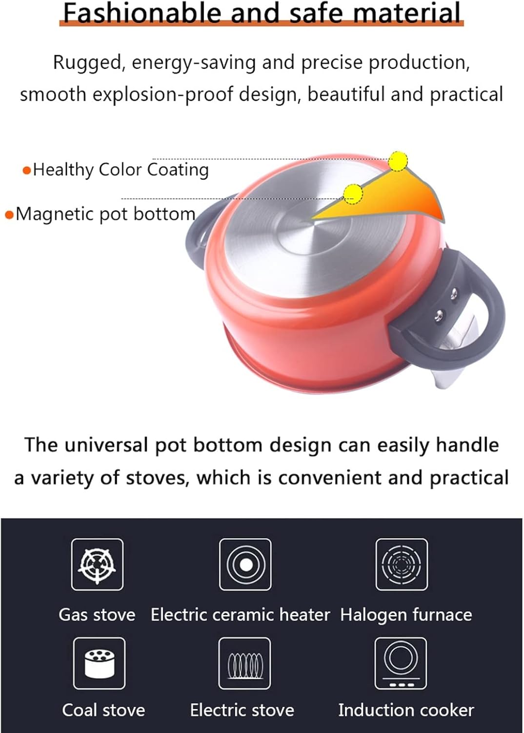 2L Small Pressure Cooker Stainless Steel for Pressure Foodie or Steaming, Compatible Induction Cooker Gas Home Cooker