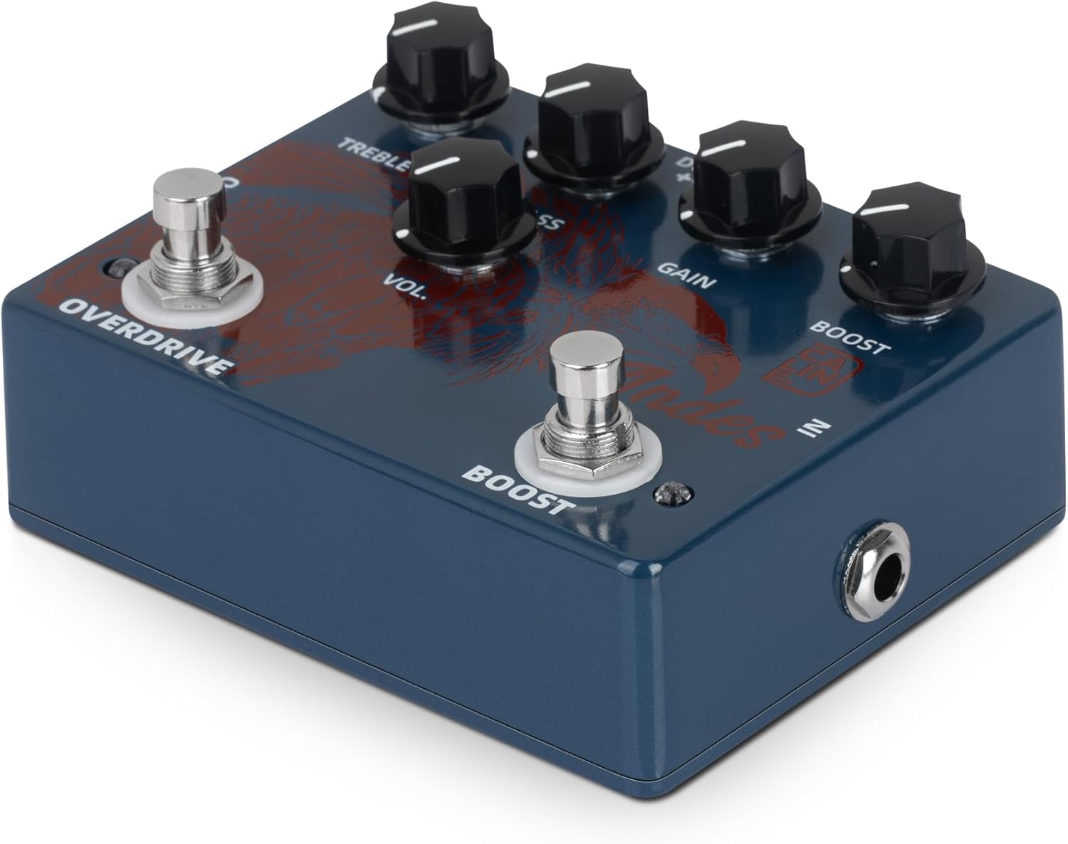 Caline DCP-11 Andes Boost Overdrive Effect Pedal Dual Guitar Pedal
