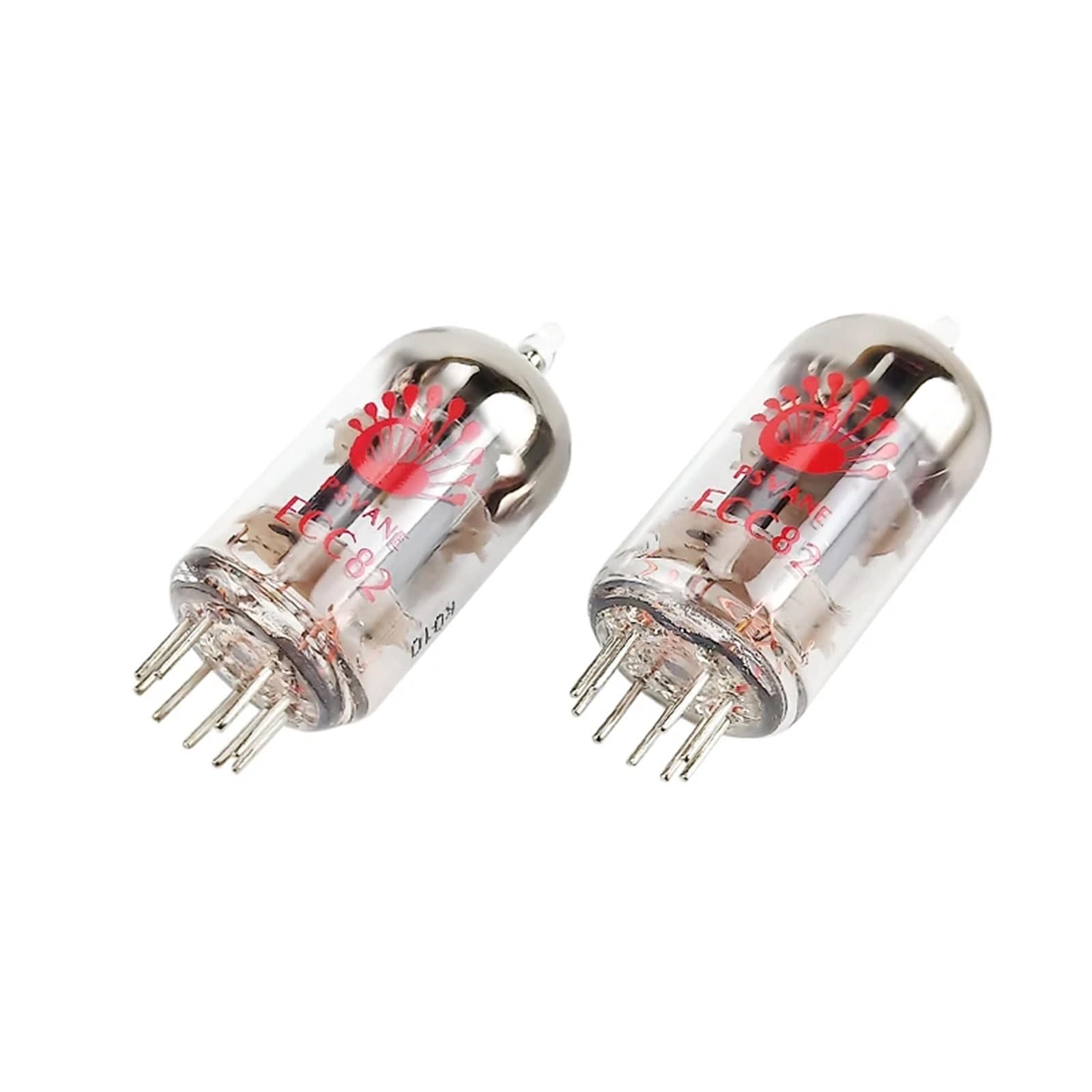 2 szt. ECC82 ECC83 elektroniczny wzmacniacz lampowy z zaworem, zamiennik 12AU7 12AX7, ulepszona jakość dźwięku zapewnia dopasowanie (ECC82)