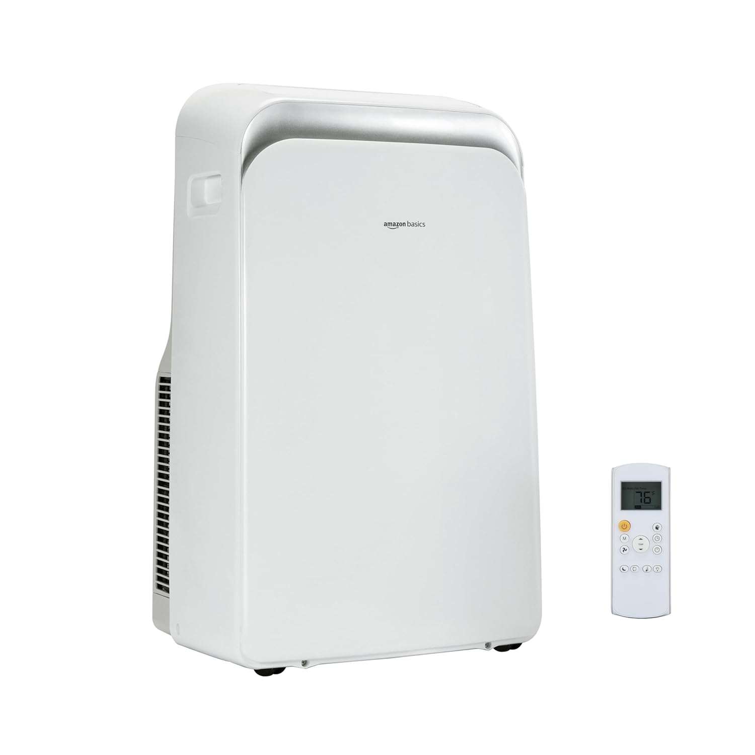 Amazon Basics 4-In-1 Portable Air Conditioner 13500 BTU ASHRAE Cools Up to 550 Sqf Portable AC with Cool