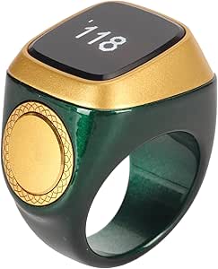 Rechargeable Finger Counter, Digital Muslim Prayer Counter Ring, Tasbeeh LCD Digital Electronic Counter With Vibration Reminder, Islamic Finger - View #8