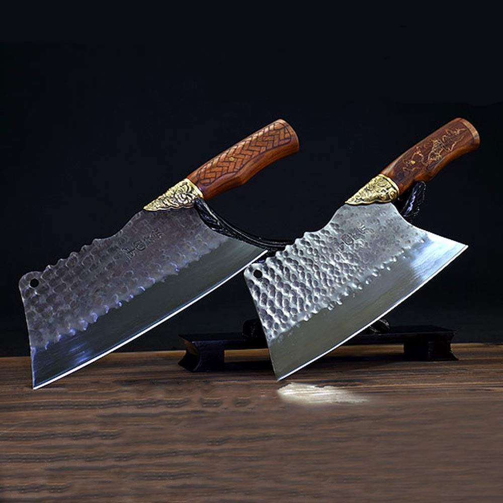 ブッチャーナイフ 中華包丁 Amazon｜中華包丁, 中国の手作り鍛造キッチンシェフナイフ