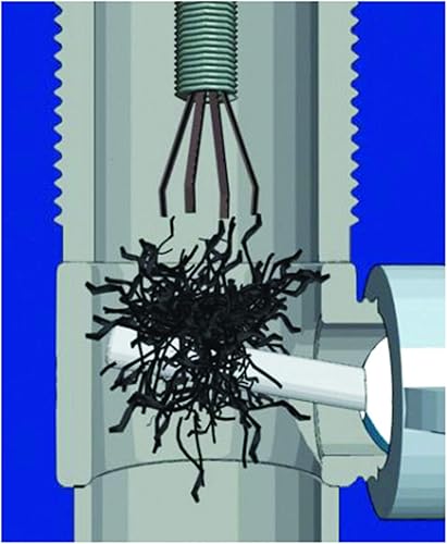 Miniatura 10 de PF WaterWorks GrabEASY - Mango ergonómico de 36 pulgadas, herramienta flexible de recogida de 4 garras, recuperador de joyas, removedor de