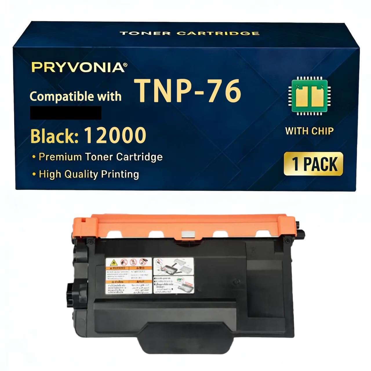 TNP76 kompatybilny toner czarny do Konica Minolta bizhub 4000i 5000i zamiennik do TNP-76 (1 opakowanie)