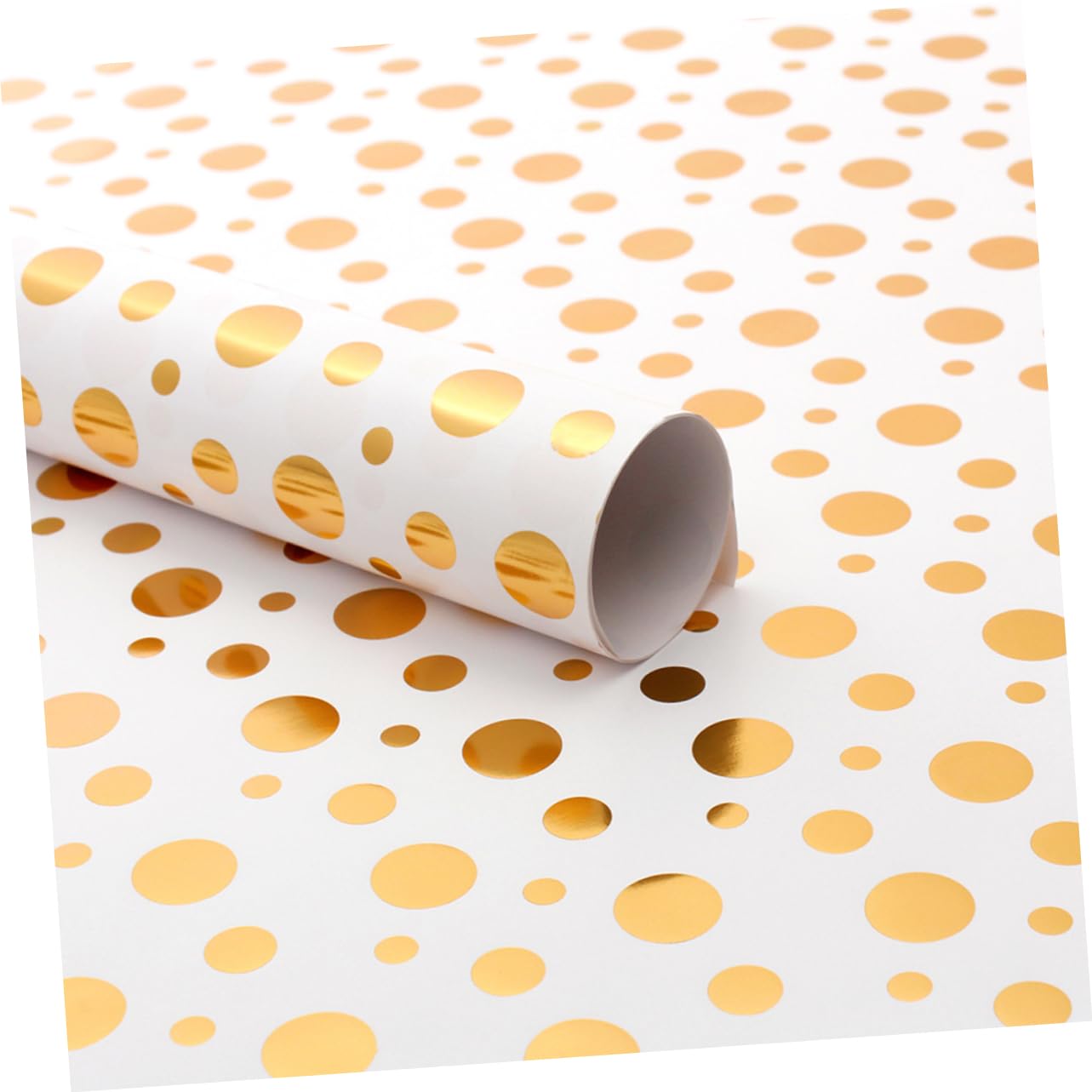 FOMIYES 12 Stk goldenes Geschenkpapier Packpapier scrapbook weihnachtse stamps geschenpapier Geschenkpapier für Weihnachten Hochzeitspapier Weihnachtspapier, Kraftpapier Streifen