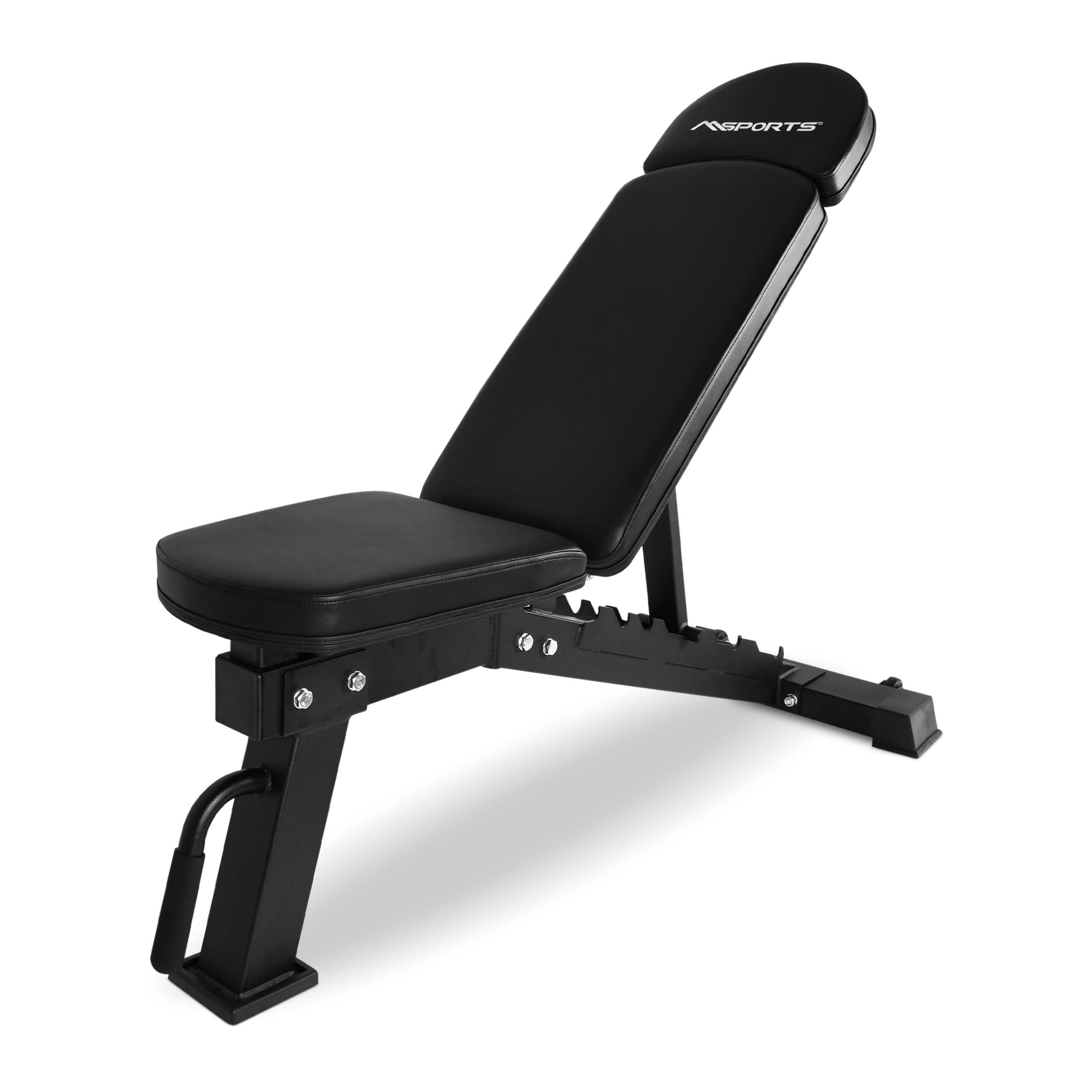 MSPORTS Hantelbank Premium – Schräg- & Flachbank