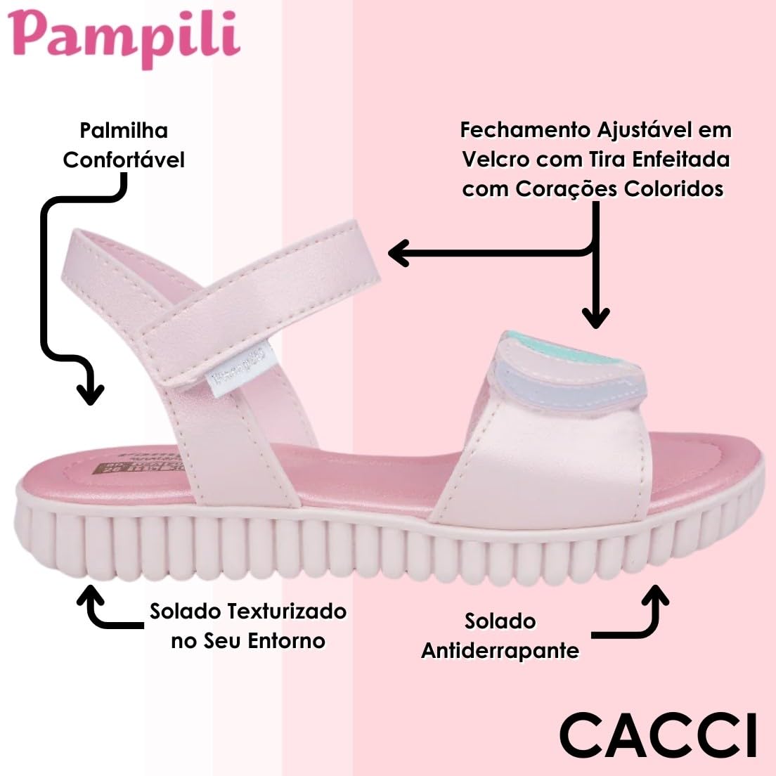 Sandália Pampili Infantil Rs Pp24-12327 em promoção! Veja a oferta e mais achadinhos de Sandálias & Chinelos Infantis 7 Hoje é o melhor dia para comprar Sandália Pampili Infantil Rs Pp24-12327 com aquele preço maroto! Promoção! Aproveite a oferta! 7