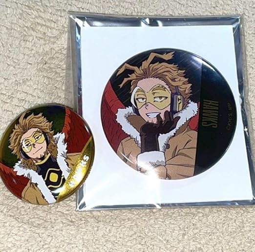 Amazon ヒロアカ ホークス 爆豪 コレ缶 原作画 緑谷 轟 ロディ 缶バッジ アイドル 芸能人グッズ 通販