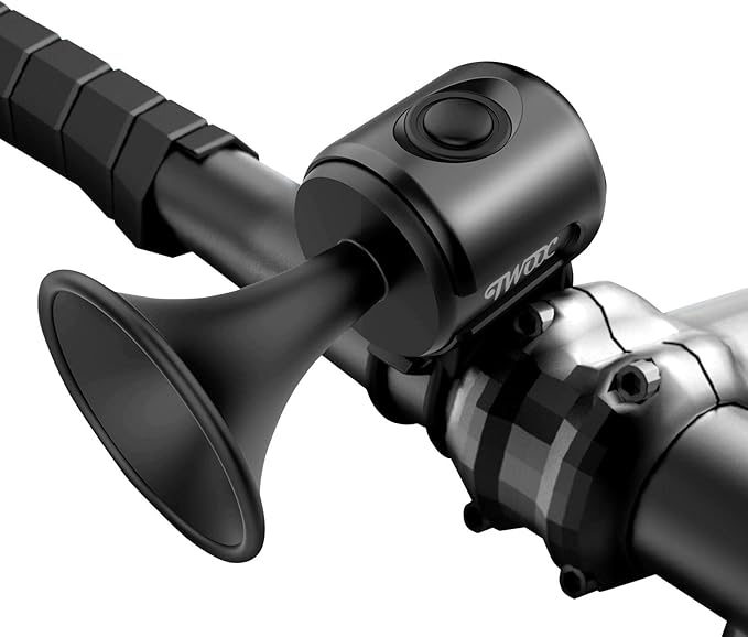 ROCKBROS Clacson Bici Suono Clacson Elettrico Fanfara Clacson - Foto 9