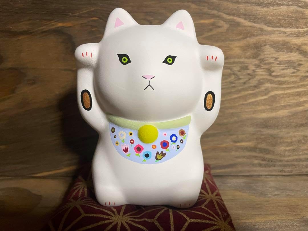 Tokukai公式アカウント05様専用 超特大 白猫 招き猫 まねきねこ