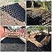 OHHRRIDGO Shed Base Plastic Grid,Heavy-Duty Geogrid for Gravel & Soil Stabilization - 2