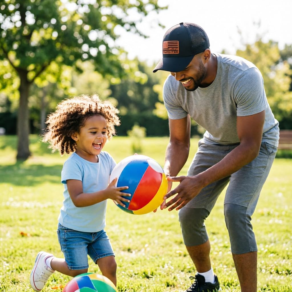 Fathers Day Dad Gifts from Daughter Awesome Like My Daughter Hat Girl Dad Baseball Cap for Men Christmas Birthday Gift Black