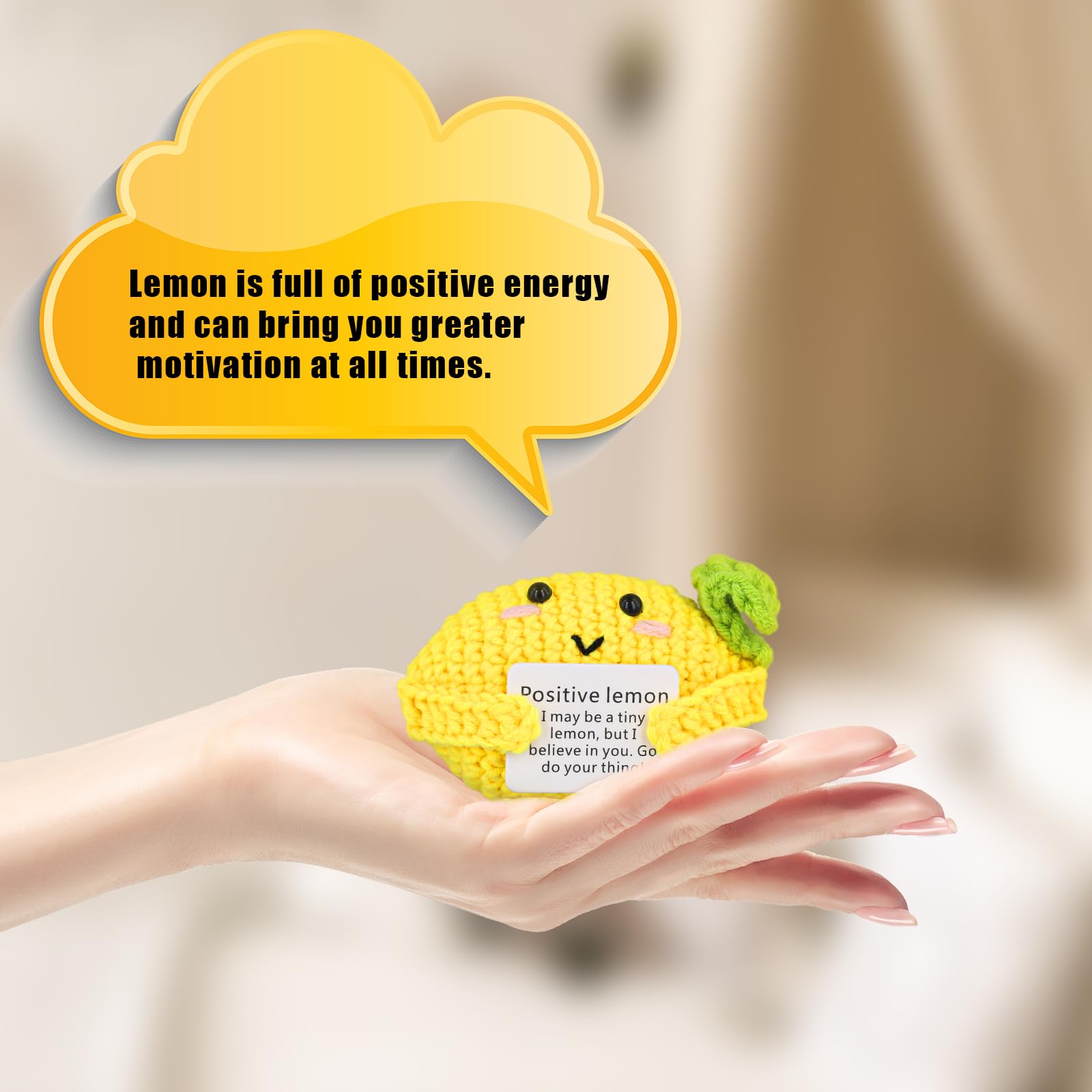 NQEUEPN Funny Positive Lemon - Image 4