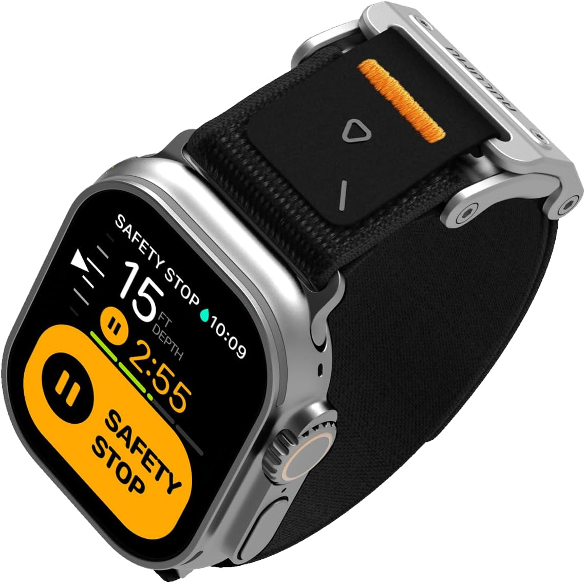 Aulumu A11 for Apple Watch Ultra 49mm Band for Men Mag Buckle Slim Band Designed | for Apple Watch Ultra 3/2/1 49mm, Series 11/10/9/8/SE2/7/6/SE/5/4[46mm/45mm/44mm]