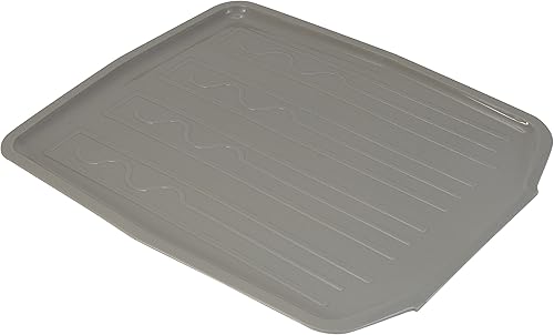 Kitchen Details Bandeja de drenaje para encimera Dimensiones 18 x 15 x 1 pulgadas Diseñada para escurreplatos autónomos Duradero Evita la
